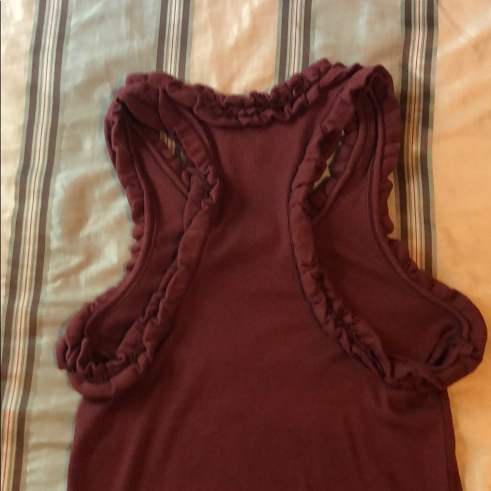 Robert Rodriguez Trendy Ruffled Tank - Picture 2 of 2